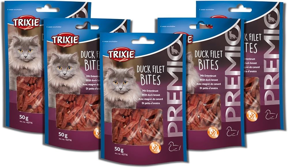 Premio Duck Filet Bites Cat Treats 50g