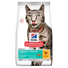Science Plan Perfect Weight Adult Cat Food with Chicken 7kg