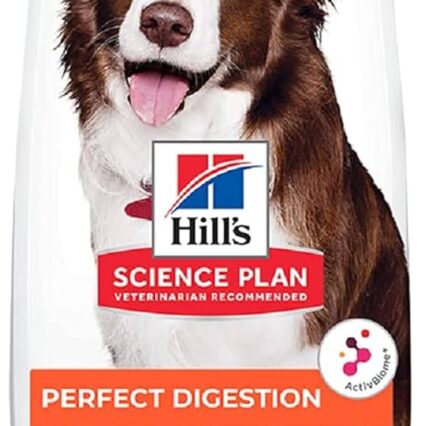 Science Plan Perfect Digestion Medium Adult 1+ Dog Food with Chicken and Brown Rice 2.5kg