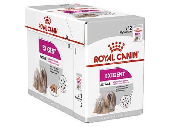 CCN Exigent Wet Food Pouches Box of 12x85g Canine Care Nutrition Dog Food