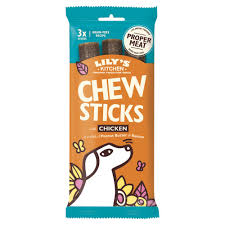 Dog Chew Sticks w/ Chicken Treats (120g)