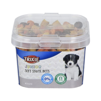 Junior-Soft-Snack-Dots-with-Omega3-Dog-Treats-140g