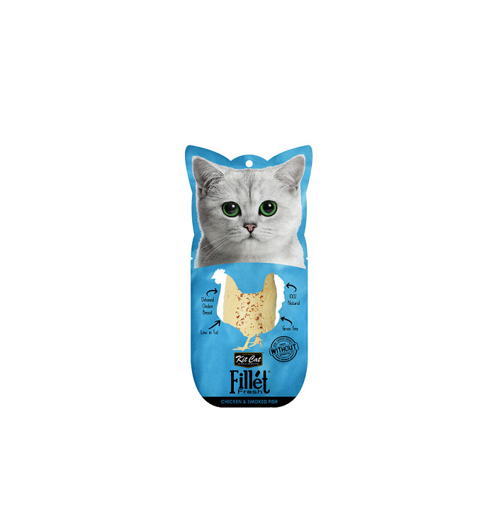 Kit Cat Fillet Fresh Chicken & Smoked Fish (30g)