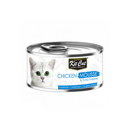 Kit Cat KitCat Chicken Mousse with Tuna Topper 80g
