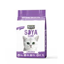 Kit Cat Soya Clump Soybean Litter - Lavender 7L