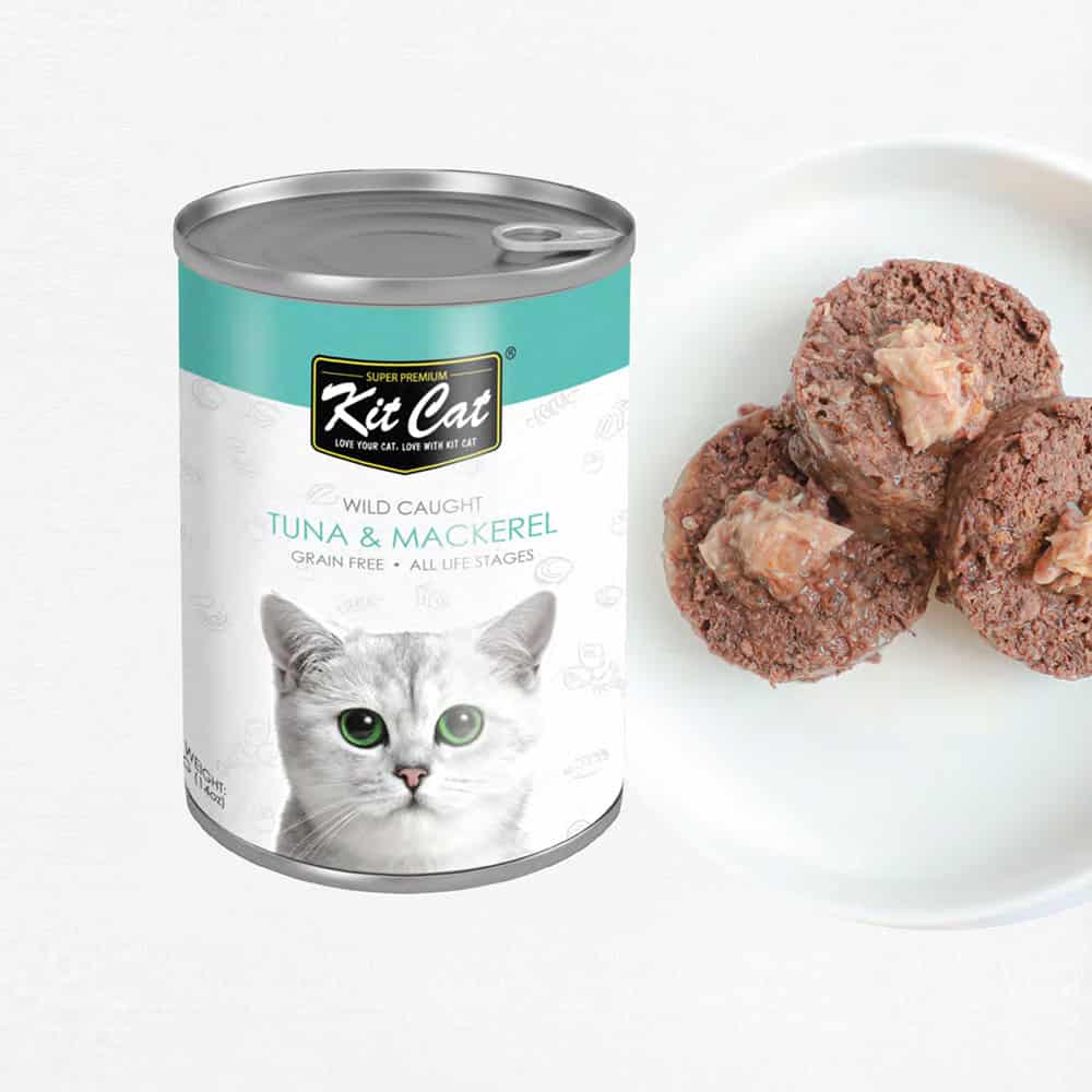 Kit Cat Wild Caught Tuna and Mackerel 400g