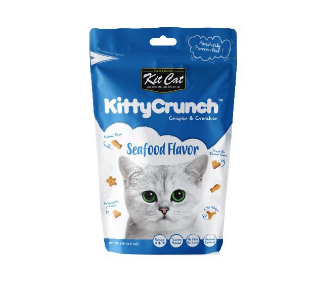 Kitty Crunch Seafoods Flavor (60g)