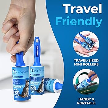 MINI PET- ON TRAVEL SMALL LINT ROLLER