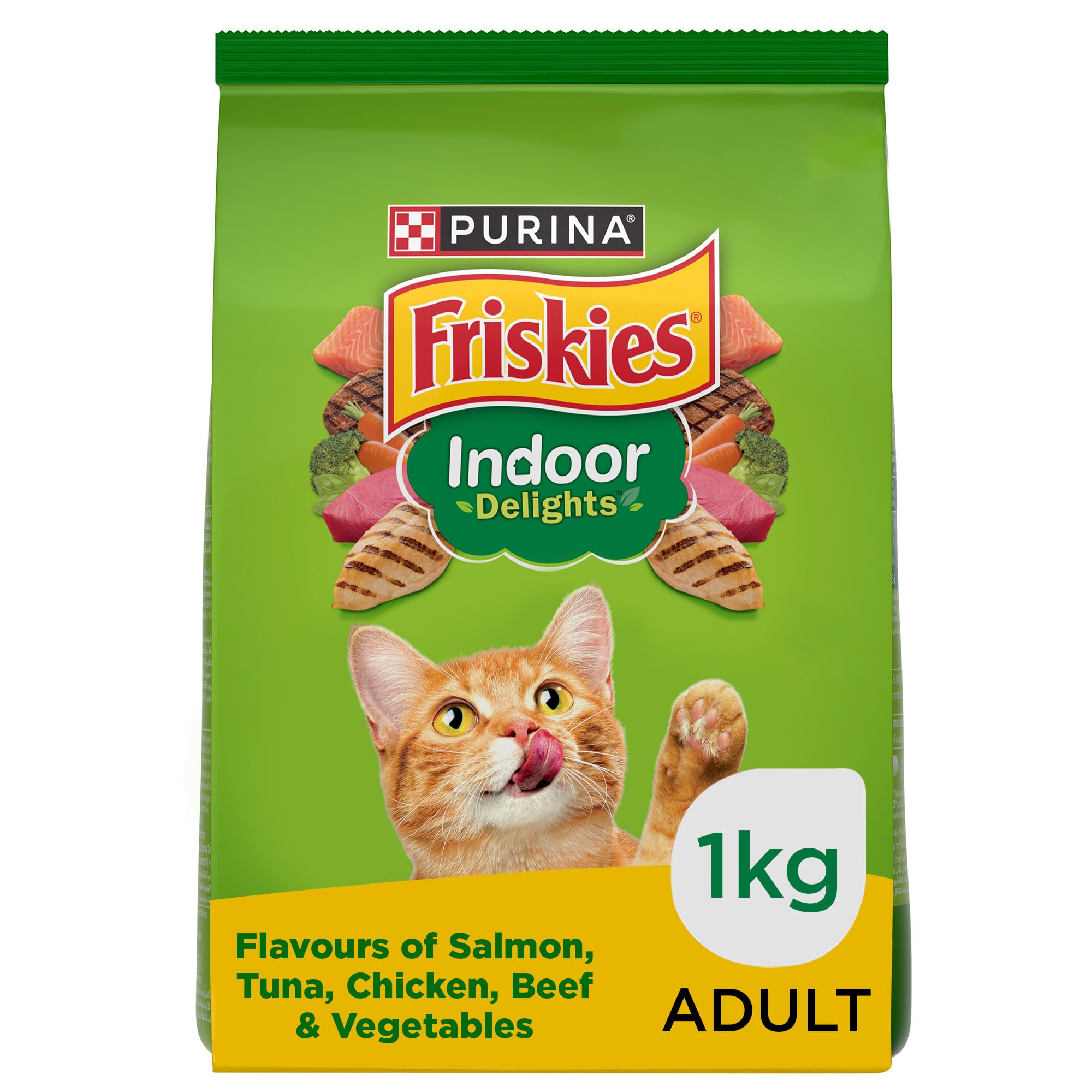 Purina Cat Food Indoor Delights Dry Cat Food 1Kg