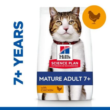 Science Plan Mature Adult 7+ Cat Food With Chicken 1.5Kg