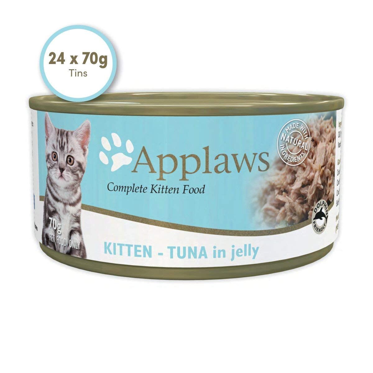 Tuna in Jelly for Kitten (70g, Pack of 24)