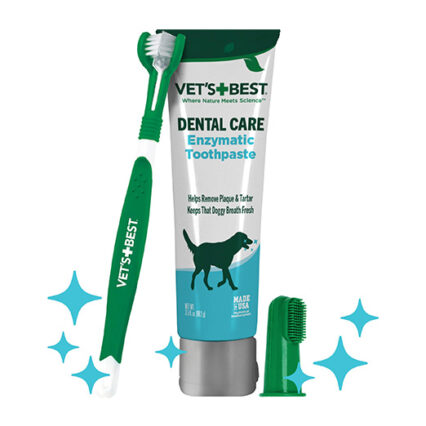 Vet’s Best Complete Enzymatic Dental Care Kit White