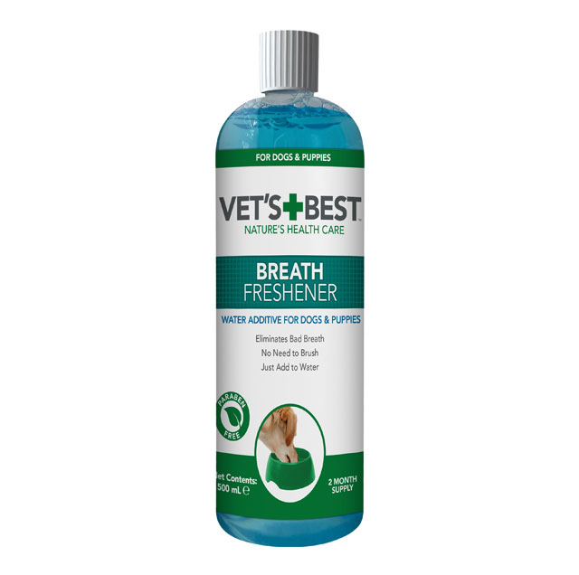 Vet's-Best-Dental-Breath-Freshener,-White,-500-ml,-500-ml-(Pack-Of-1)