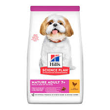 Hills Hill's Science Plan Small & Mini Mature Adult 7 + Dog Food with Chicken 3kg